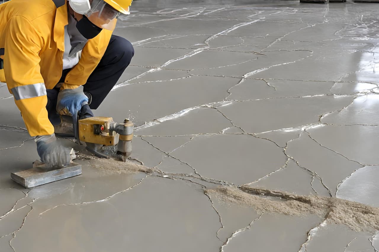 Применение эпоксидной смолы в клее для армирования трещин в бетоне